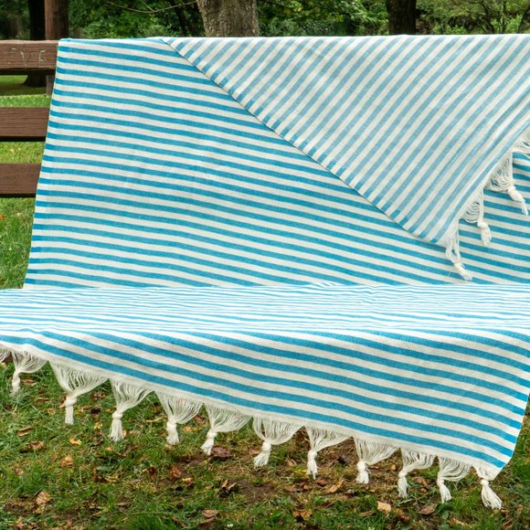 All Organic Cotton Turkish Peshtemal - Picture 2 of 9